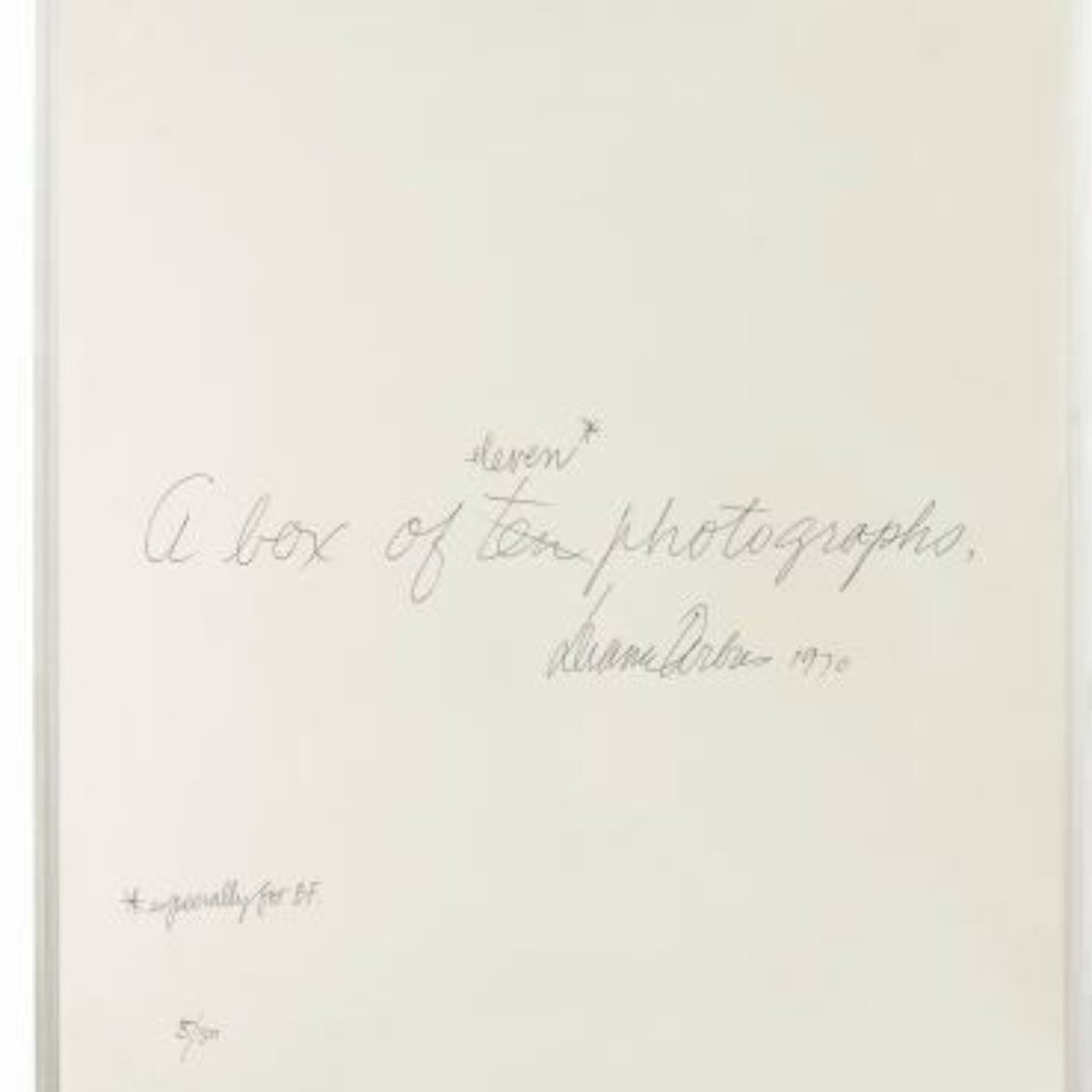 Diane Arbus: a Box of Ten Photographs (2018, Hardcover) like new